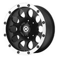 thumbnail image 1 of ATX Series AX186 Slot Satin Black Wheel With Machined Accents (16x8"/5x127mm, 0mm offset), 1 of 2