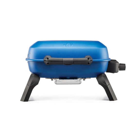 Napoleon TravelQ 240 Portable Propane Gas Grill - Flat-Top Grill - Blue