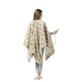 Beautyrest Ogee Sherpa Oversized Heated Electric Snuggle Wrap Throw