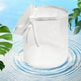 thumbnail image 5 of Reusable Fine Mesh Filter Bags - 2 Gallon Large Straining Bag for Home Brewing, Nut Milk, Coffee & More - Perfect for Fruit Cider, Grape Wine, Yogurt & Cooking - Durable & Easy to Clean, 5 of 8