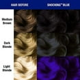 thumbnail image 4 of MANIC PANIC Classic Shocking Blue Semi Permanent Hair Color - Dark Cobalt Blue Hair Dye for Women & Men That Lasts 4-6 Weeks - Vegan, Ammonia & Cruelty-Free - Create & Mix Custom Shades (4oz), 4 of 8