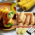 thumbnail image 2 of 12pcs Stainless Steel Cannoli Tubes for Crepes, Creams, Pancakes, 2 of 6