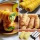 thumbnail image 2 of 12 tubos de cannoli de acero inoxidable para crepes, cremas y tortitas., 2 of 6