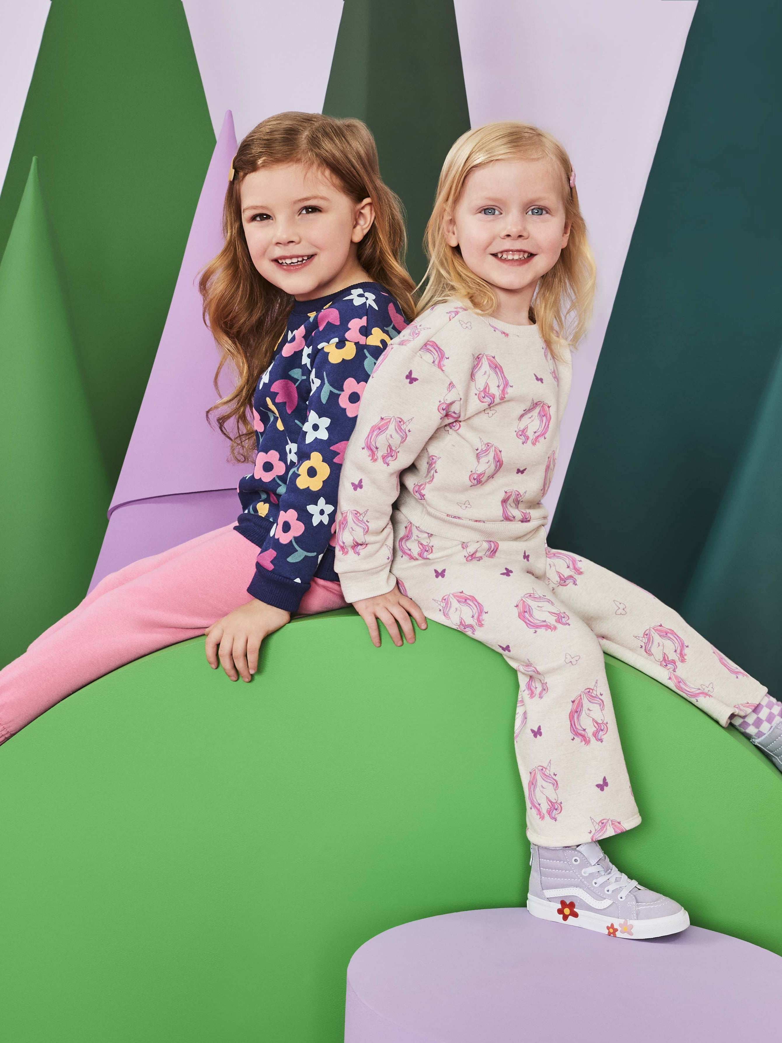 Garanimals Toddler Girl Fleece Straight Leg Pants, Sizes 2T-5T
