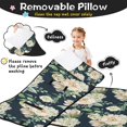 thumbnail image 3 of Pioneer Flower Floral Print Pattern Toddler Nap Mats for Kids Preschool,Sleeping Mat Bag or Kids,Toddler Sleeping Bag,Toddler Nap Mat or Daycare, 3 of 6