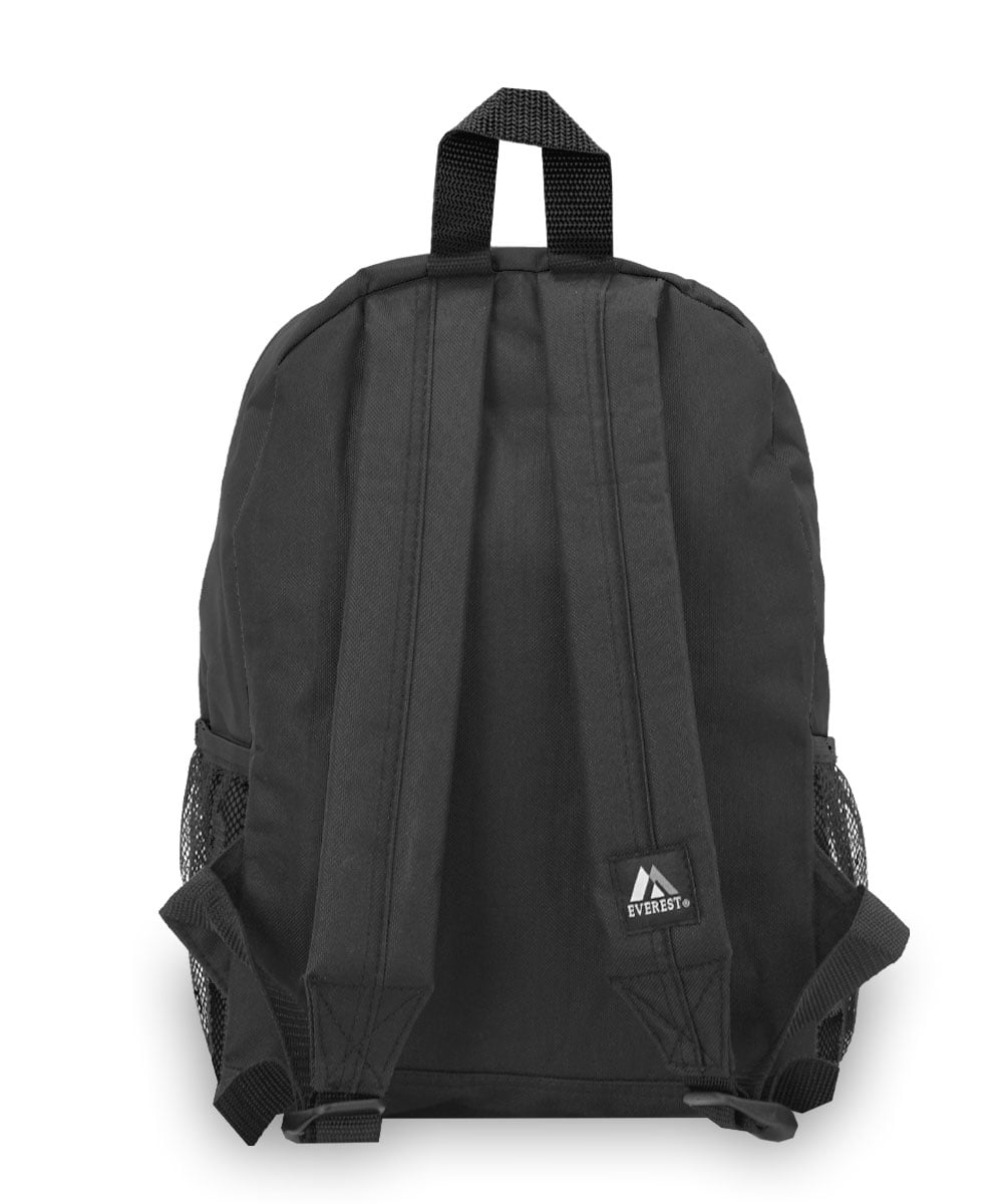 Everest Children's Slanted Pocket Backpack 6045S Black OSFA