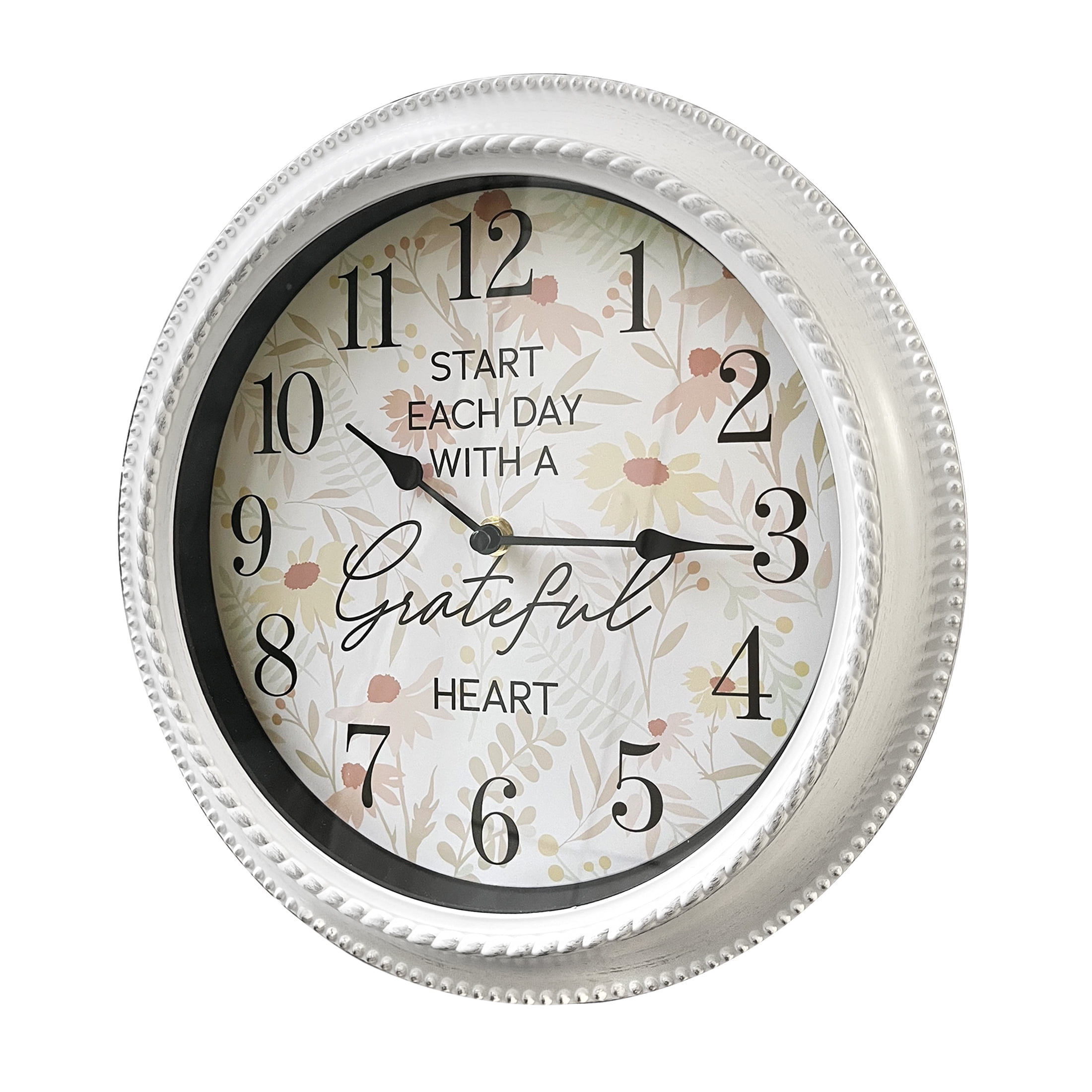 Mainstays Contemporary 12 in Farmhouse Wall Clocks