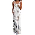 thumbnail image 2 of JXMVOJ Women Loose Casual Fashionable Halloween Printed Drawstring Wide Leg Pants, 2 of 5