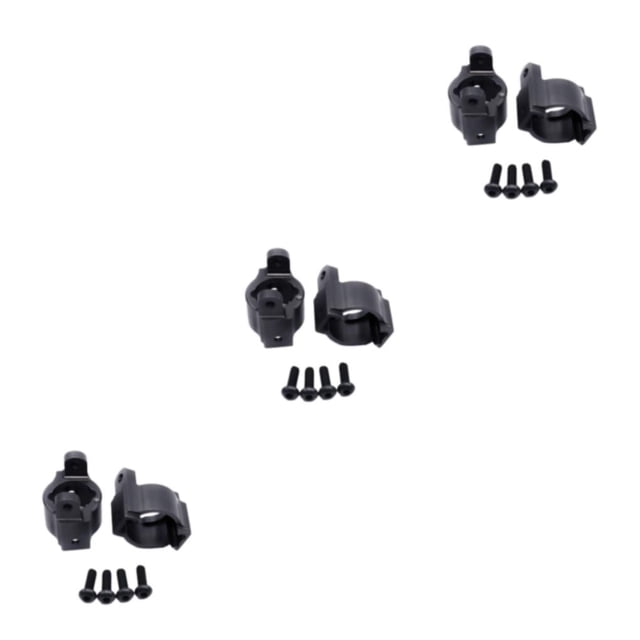 Baohd RC Car With Top Caster Mounts For ECX 1/12 RC RGT 136100 100 Brand New.Made black 3Set