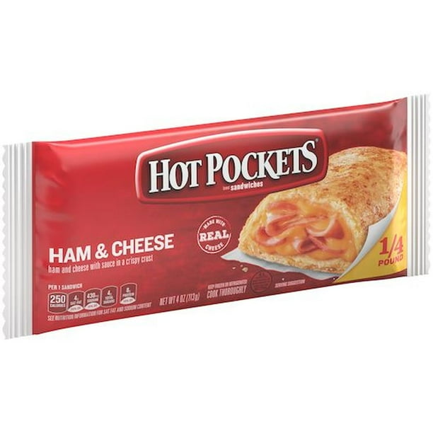 Hot Pockets Ham and Cheese, 4 Ounce 30 per case