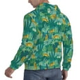 thumbnail image 6 of Fotbe Men's Hoodie with Jungle Leopard Pattern - Kangaroo Pocket Pullover Hooded Sweatshirt, Perfect for Daily Wear, Travel, and Home-Small, 6 of 7
