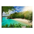 thumbnail image 3 of Tiptophomedecor Landscape Wallpaper Wall Mural - Sunny Beach, 3 of 4