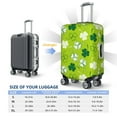 thumbnail image 6 of Xecao St Patrick's Day7 print Elastic Luggage Cover, with double-sided print , is perfect for travel, business, and daily use, 6 of 9