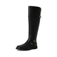 thumbnail image 3 of Franco Sarto Women's Ainsley Knee High Boot Black Leather Wide Calf 10M, 3 of 5