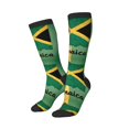 thumbnail image 2 of Women's Knee High Socks Jamaica Art Thermal Soft Knee Long Socks, 2 of 7