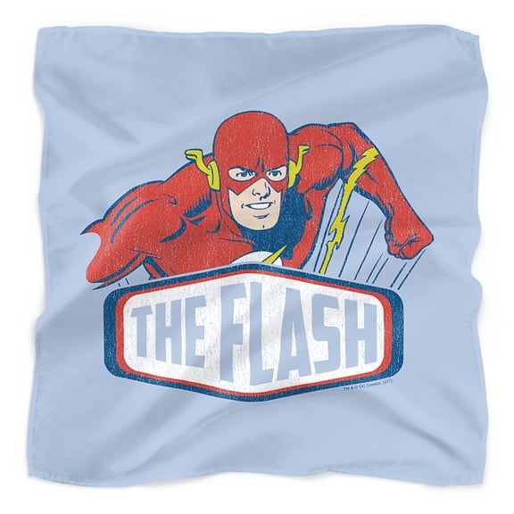 The Flash Sign Bandana (21 in x 21 in)