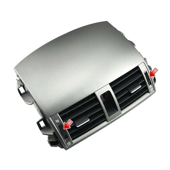 Dashboards Fit For Toyota Corolla 2007-2013 With Air Conditioning Control Assembly, A/C Air Vent Panel Dashboard, Dashboard Replacement,OEM: 55670-02163-Black