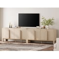 thumbnail image 2 of Modern TV Stand for TVs up to 120 inch, 2 in 1 Wood Entertainment Center TV Console with Doors and Adjustable Shelves for Living Room,Bedroom, 2 of 11