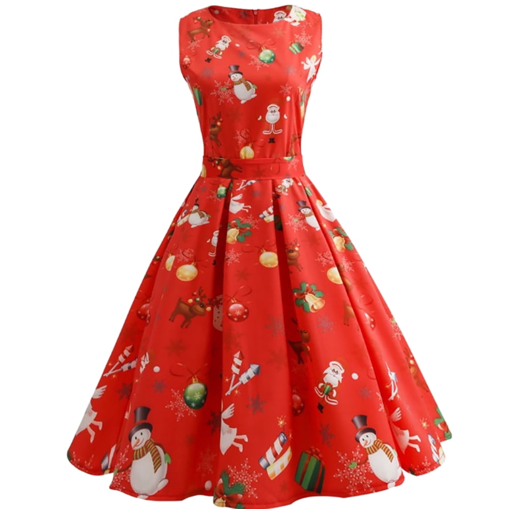 vintage style christmas dress