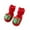 Green, variant on Kids Socks Girls Boys Toddler Socks Support Crew Anti-Slip Flooring Cartoon Printed Santa Red Sock Size 13