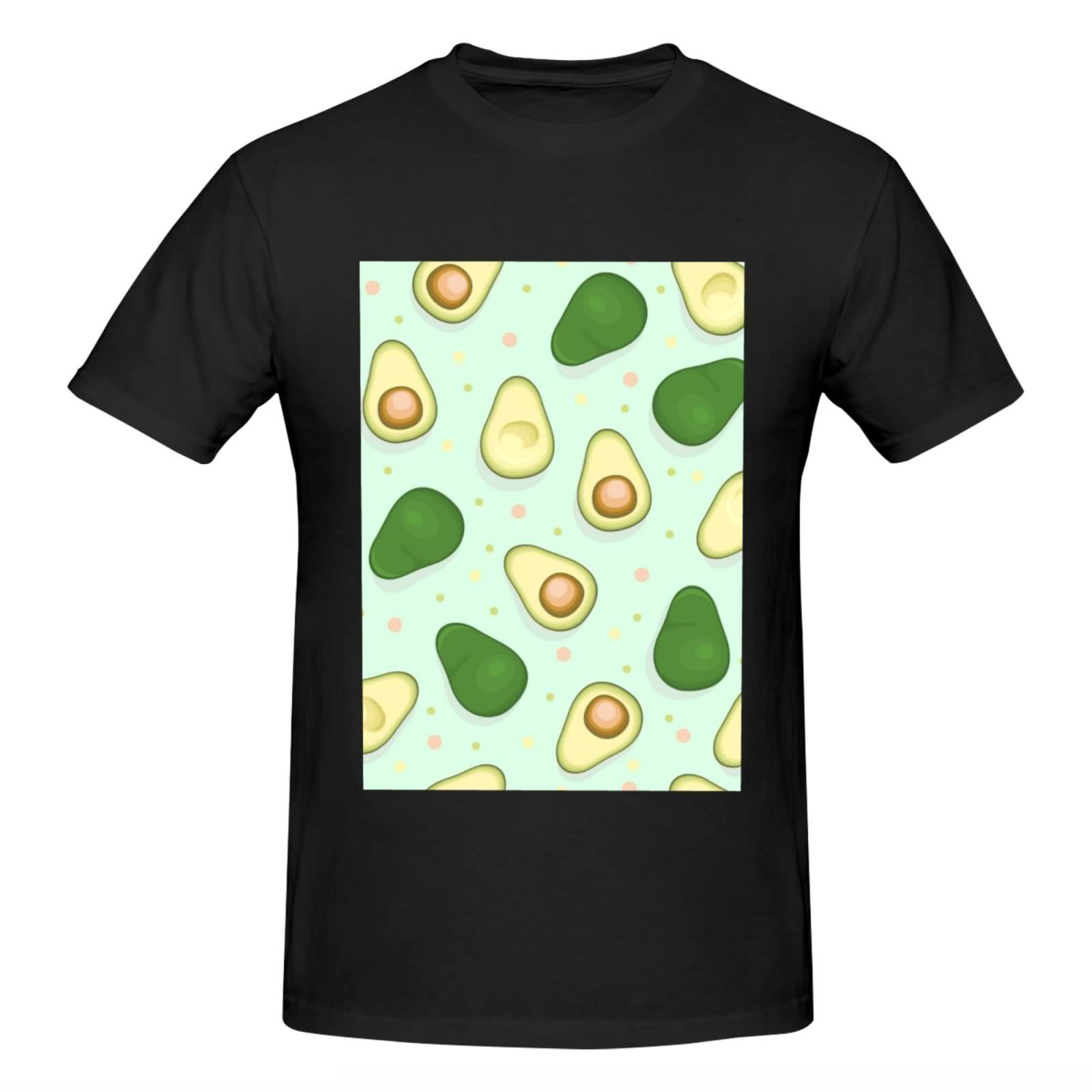 thumbnail image 4 of Bingfone Avocado Men'S Loose Fit Short-Sleeve Pocket T-Shirt, 4 of 7