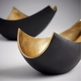 thumbnail image 3 of Cyan Design Boema Tray | Matt Black And Gold - Medium, 3 of 4