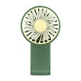 thumbnail image 2 of Lipstore Mini Handheld Fan Summer Gift for Kids Adults for Traveling Lash Home Office green, 2 of 8