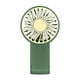 thumbnail image 2 of Mini ventilador de mano recargable inalámbrico pequeño y potente ventilador de escritorio regalo de verano verde, 2 of 9