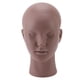thumbnail image 2 of Cabeza De Maniquí Calva Femenina, Cabeza De Maniquí De Práctica Lavable Realista Textura De Piel Humana PVC Goma Profesional Para Exhibición De Peluca, 2 of 7