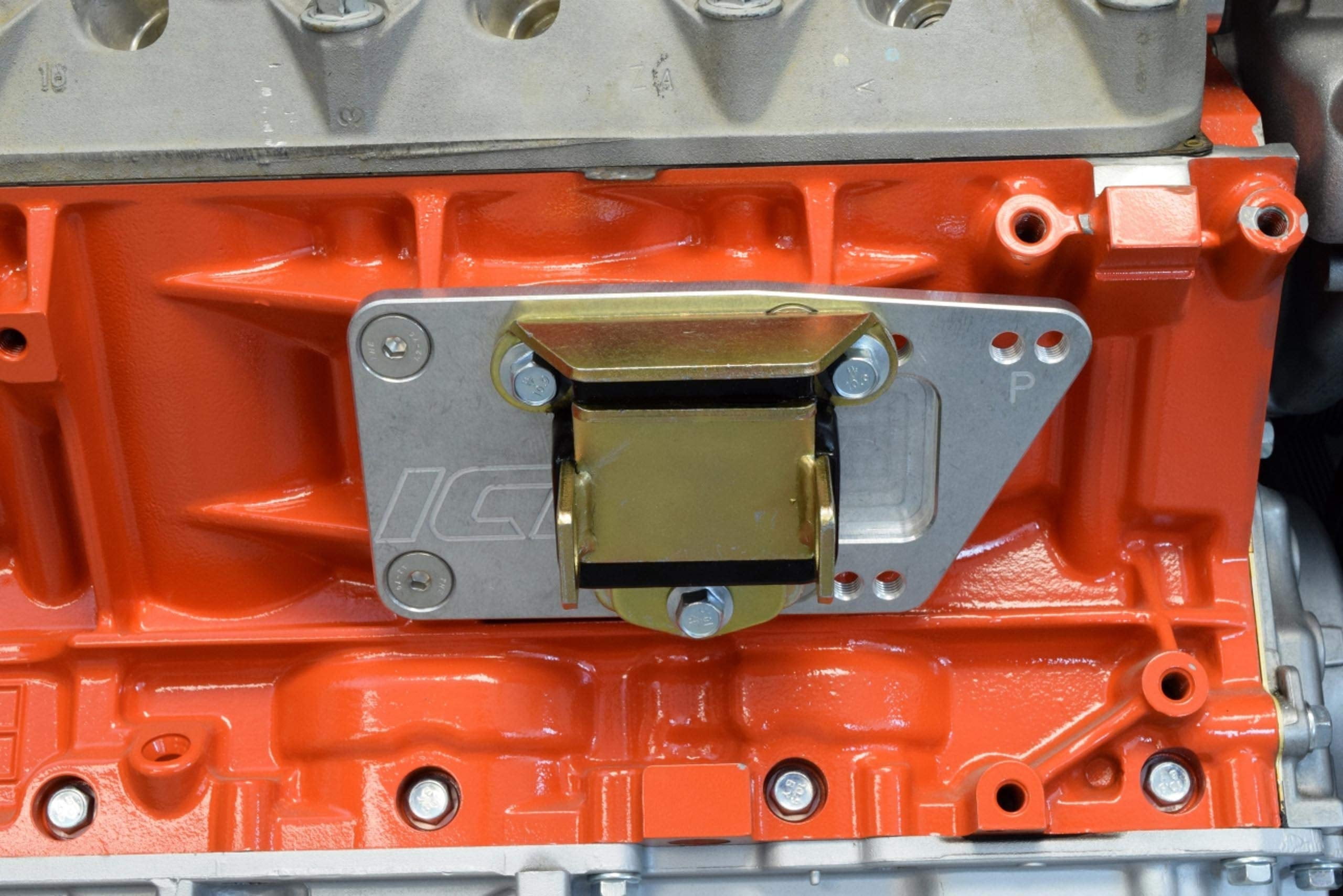 ICT Billet SBC Vehicle to LS Engine - Motor Mount Adapter Plate - Universal Swap Bracket Small Block LS Conversion Adjustable LS1 LS3 LS2 LQ4 LQ9 LS6 L92 L99 L33 LR4 Billet 551628