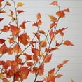 thumbnail image 4 of Nearly Natural 5ft. Autumn Birch Artificial Fall Tree, Orange, 4 of 7