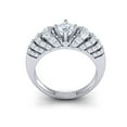 thumbnail image 3 of Not Enhanced 2ct Round Cut Diamond Prong Bridal Fancy Engagement Ring Solid 10K Gold JK I1, 3 of 3