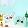 thumbnail image 3 of Silicone Controller Case Set with Thumb Grip Caps with Sticker Controller Skin Cat Paw Anti-slip Protective Shell Cover for PS5, 3 of 15
