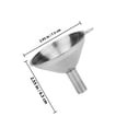 thumbnail image 2 of unbranded 1Jgo Embudo Metálico Resistente Para Canning Aceite Vinagre Y Uso Doméstico, 2 of 8