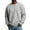 #5-Light Gray-A0719b, variant on Hearthz Crewneck Sweatshirts for Men Solid Color Oversized Mens Fleece Sweatshirt Fall Winter Drop Shoulder Mens Pullover Shirts Orange XL