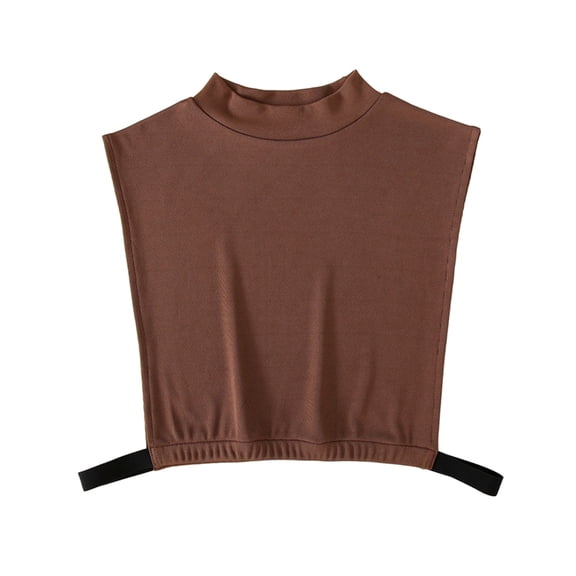 Stylish Women's Half Top Collar Versatile Neck Cover for Sweater Hoodie