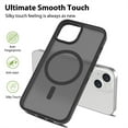 thumbnail image 3 of Allytechgroup Magnetic Case for iPhone 14, Hard PC Slim Fit Phone Case Support Wireless Charging Non-slip Shockproof Back Cover Bumper for iPhone 14, Purple, 3 of 6