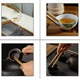 thumbnail image 3 of Visland 8 Pack Bamboo Toaster Tongs - 7” Reusable Wood Cooking Tongs -Ideal Kitchen Utensil for Cheese Bacon Muffin Fruits Bread, 3 of 8
