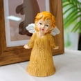 thumbnail image 4 of Figura de ángel, estatua coleccionable, colección, estatua de ángel, figura abstracta, artesanías para entrada, gabinetes, decoración de estantes, 4 of 6