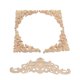 thumbnail image 3 of Onlay de Madera, Exquisito Tamaña Preciso 5pcs 4 en Las Línas de Esquina y 1 Aplicaciones de Madera de Onla Larga Sin Reclutamiento para Puerta para Bricolaje, 3 of 7