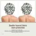 thumbnail image 2 of Print Camouflage Pattern Satin Bonnet Adjustable Hair Bonnet For Sleeping Hair Bonnets For Women Curly Natural Hair, 2 of 8