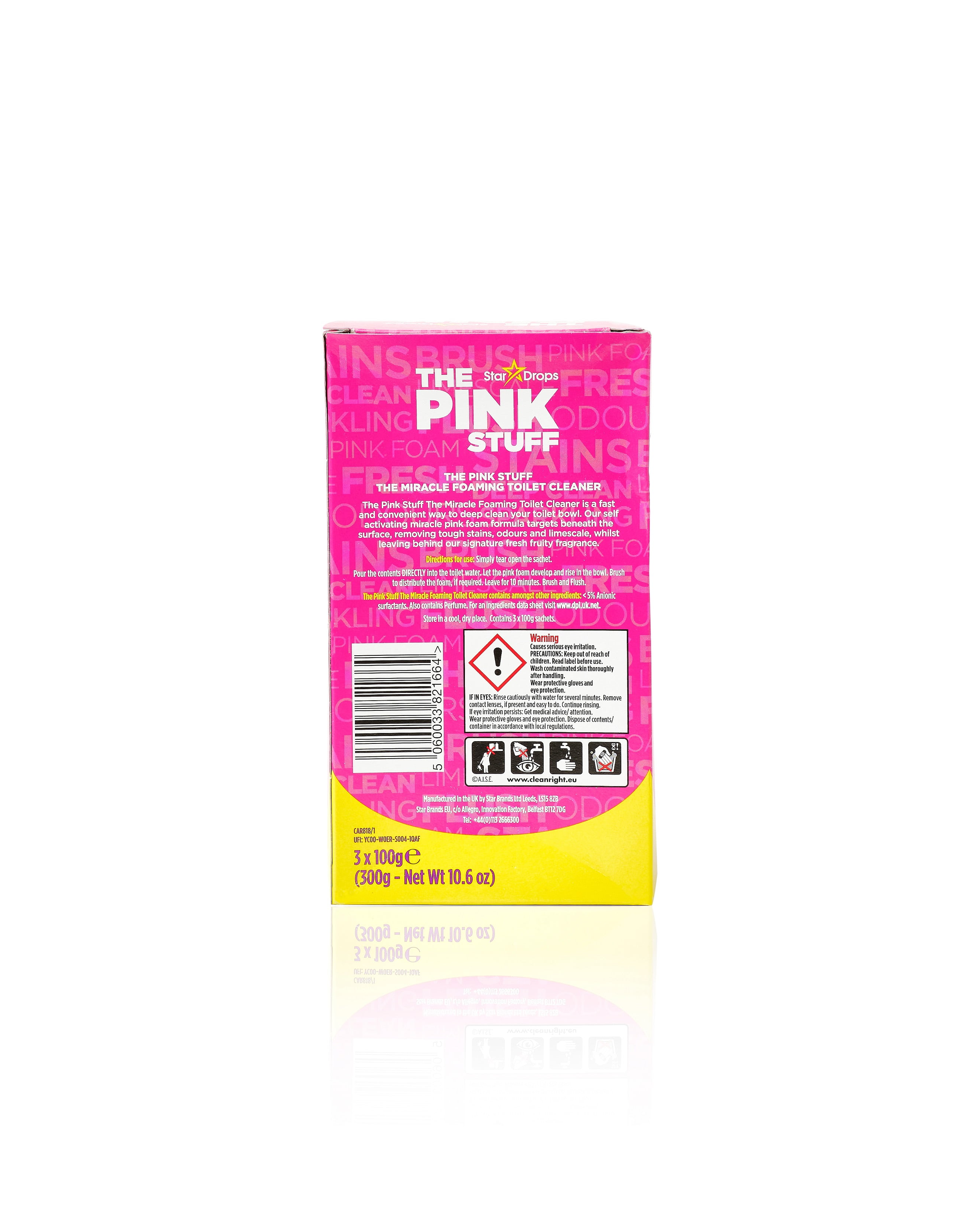 The Pink Stuff, Miracle Toilet Cleaner Gel, Bathroom Cleaner, 25.4 fl. oz.  Bottle 