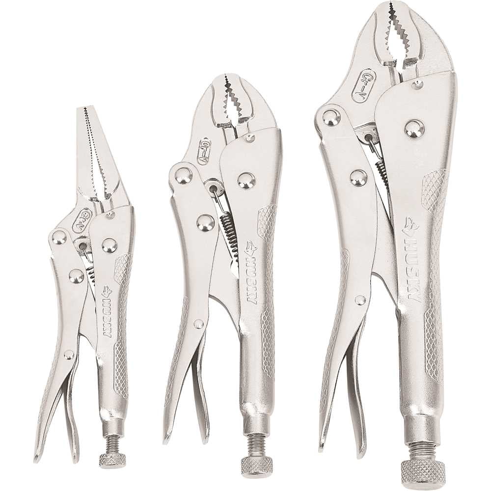 Husky 99454 Locking Pliers Set