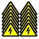 thumbnail image 1 of 50 pegatinas de advertencia de alto voltaje, pegatinas de seguridad para paneles eléctricos., 1 of 8