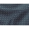thumbnail image 4 of oneOone Viscose Jersey Navy Blue Fabric Geometric Bandhani Craft Projects Decor Fabric Printed By The Yard 60 Inch Wide, 4 of 5