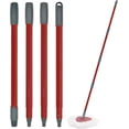 thumbnail image 2 of UYGDUY-Mop Handle for Ocedar, Mop Handle for O Cedar, Spin Mop Replacement Handle for O Cedar, 4 Section 30" to 58" Mop Handles for Ocedar Spin Mop & H2pro Flat Mop, Mop Stick Mop Pole Handle for Oce, 2 of 4