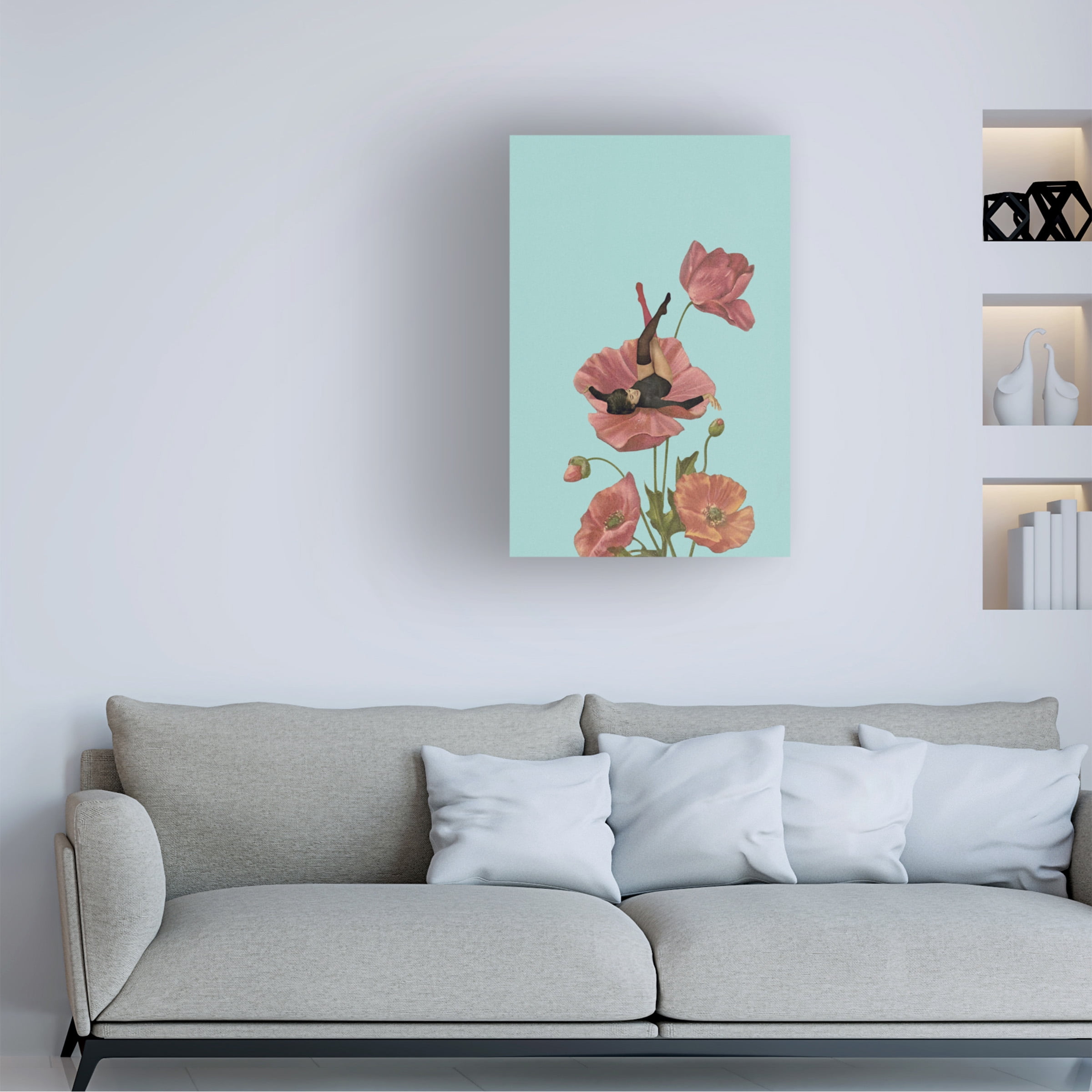 Trademark Fine Art Maarten Leon Colourful Dreamer Canvas Wall Art