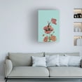 thumbnail image 2 of Trademark Fine Art Maarten Leon Colourful Dreamer Canvas Wall Art, 2 of 4
