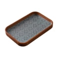 thumbnail image 3 of Bandeja de madera para servir, bandeja de té, bandeja para la cena, bandeja multiusos para el desayuno, bandeja para refrigerios Rectángulo, 3 of 9
