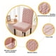 thumbnail image 5 of Xihbxyly Funda de Silla Extraíble, Tela Elástica y Lavable, Diseño Antideslizante, para Uso En Casa, Cocina y Oficina, Fácil Instalación, Estilo Moderno y Elegante, Tamaño 45-60 X 38-50 X 4-10 Cm., 5 of 6